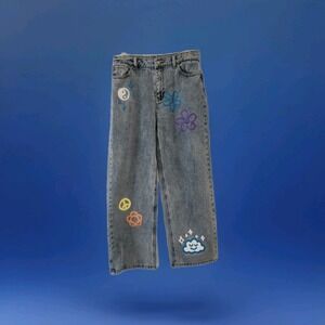 PacSun Jeans Size 14 Kids High Rise Med‎ Wash Denim